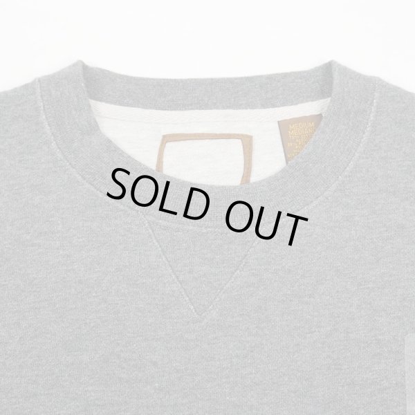 画像2: 90-00's ST JOHN'S BAY 前V ブランクスウェット "DEADSTOCK" (2)