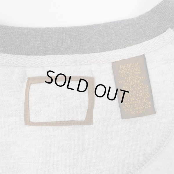 画像4: 90-00's ST JOHN'S BAY 前V ブランクスウェット "DEADSTOCK" (4)