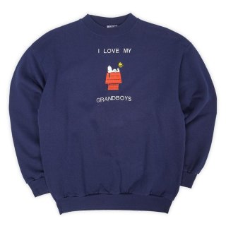 50's カラーフロッキー VINTAGEスウェット BLK｜VINTAGE