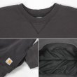 画像3: Early 00's Carhartt サーマルライナー スウェット "J154 BLK" (3)