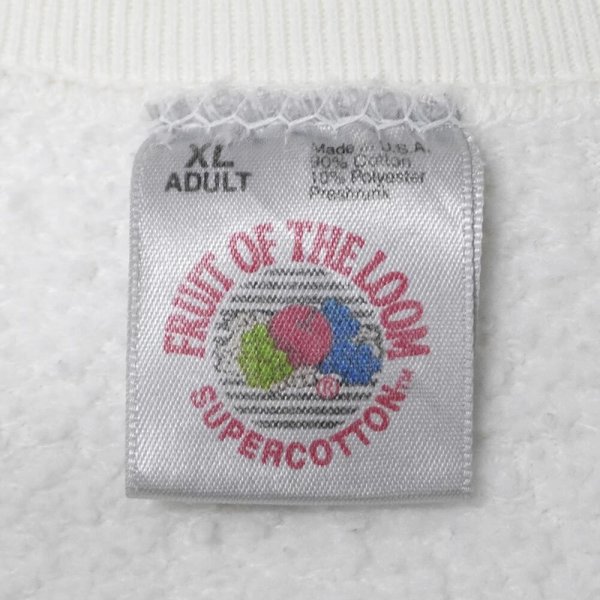 画像3: 90's eShop Inc. 両面プリントスウェット "Fruit of the loom Body / MADE IN USA" (3)