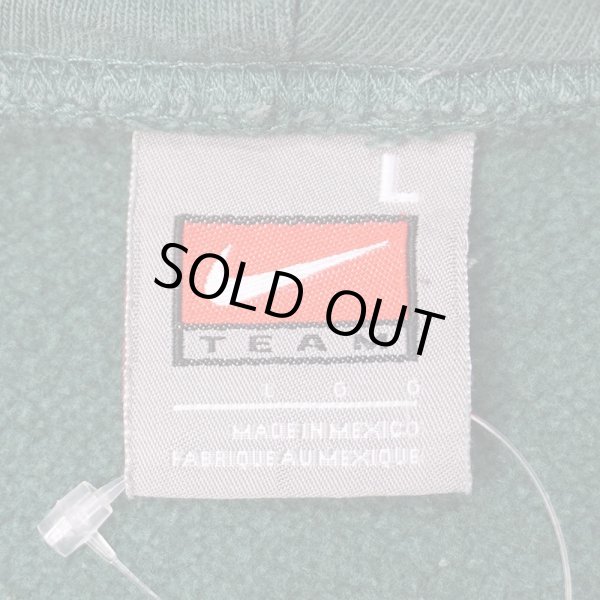 画像2: Late 90's NIKE ロゴ刺繍 スウェットパーカー "OREGON" (2)