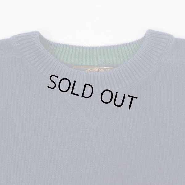 画像3: 80's Eddie Bauer コットンニット "黒タグ" (3)