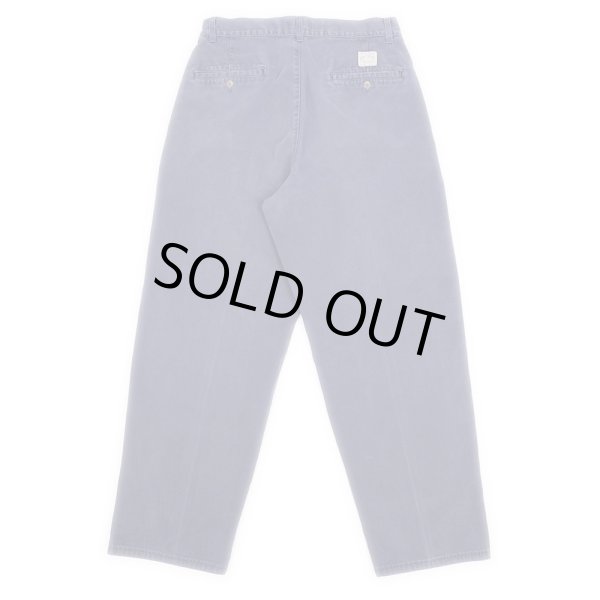 画像2: 90's Polo Ralph Lauren 2タック チノトラウザー "POLO CHINO / MADE IN USA" (2)