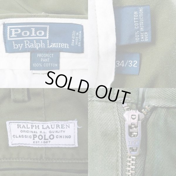 画像3: 00's Polo Ralph Lauren チノトラウザー "PROSPECT PANT" (3)
