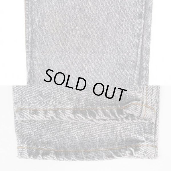 画像4: 90's Levi's 550 ブラックデニムパンツ "MADE IN USA" (4)