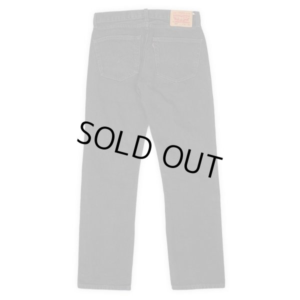 画像2: 00's Levi's 505 ブラックデニムパンツ "W31 L32" (2)