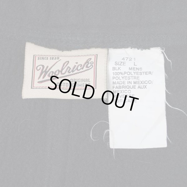 画像3: 90-00's WOOLRICH フリースパンツ “BLACK” (3)