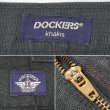 画像4: 90's DOCKERS 2タック コットンリネントラウザー "MADE IN USA / BLACK / W36 L29" (4)