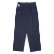画像1: 00's DOCKERS 2タック チノトラウザー "NAVY / DEADSTOCK" (1)