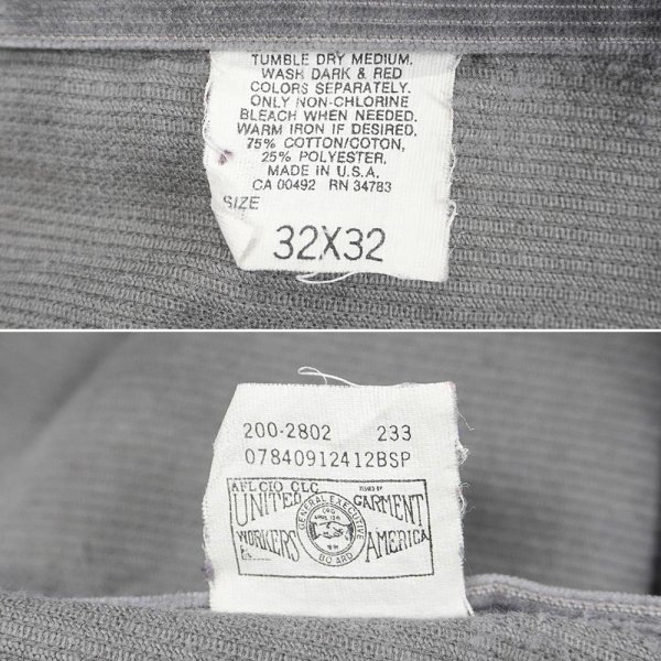 画像4: 80's Lee 200-2802 コーデュロイパンツ "MADE IN USA" (4)