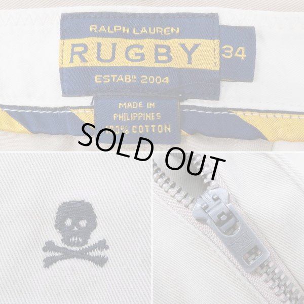 画像3: 00's RUGBY by RALPH LAUREN 総柄 チノショーツ (3)