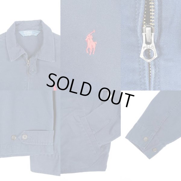 画像4: 00's Polo Ralph Lauren チンスト付き スウィングトップ (4)