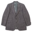 画像1: 80's Harris Tweed ウールテーラードジャケット "MADE IN USA" (1)