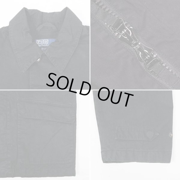 画像4: 90's Polo Ralph Lauren コットン ハーフコート (4)