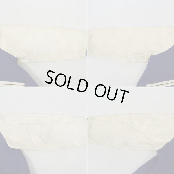 画像5: 70's KAYE BROS レザー切り替え スタジャン (5)