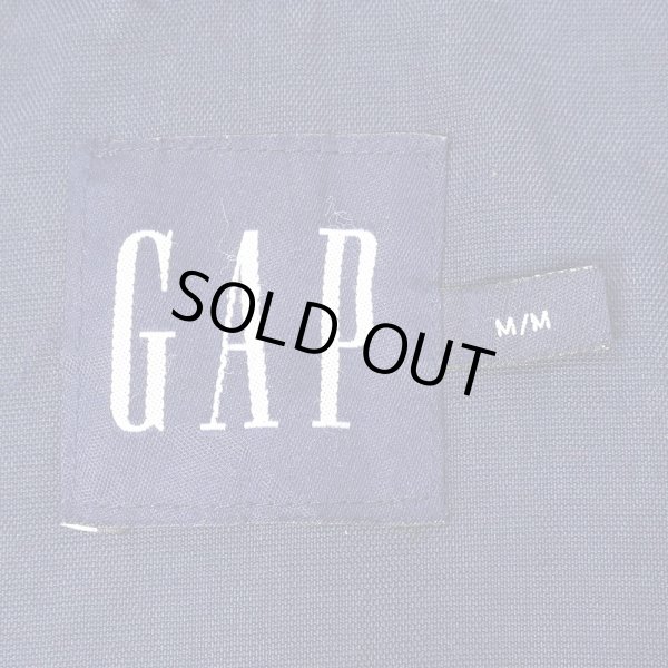 画像3: 00's OLD GAP スタンドカラー ナイロンジャケット (3)