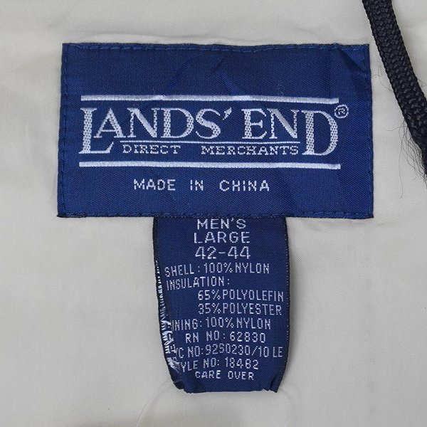 画像2: 90's LANDS' END パデッド マウンテンコート (2)