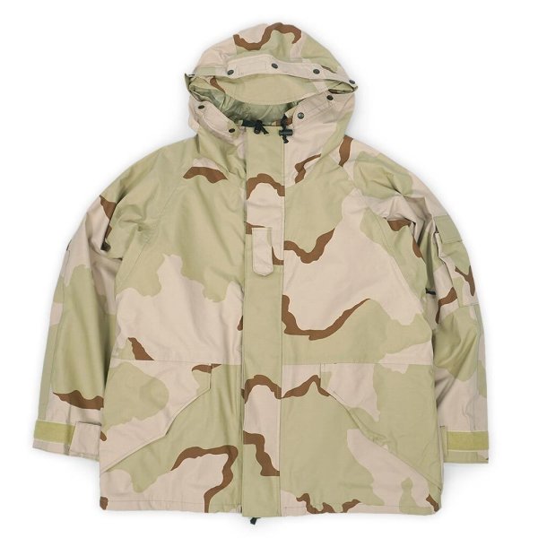 画像1: 00's US.ARMY ECWCS 3C デザートカモ柄 GORE-TEX PARKA "DEADSTOCK / LARGE-SHORT" (1)