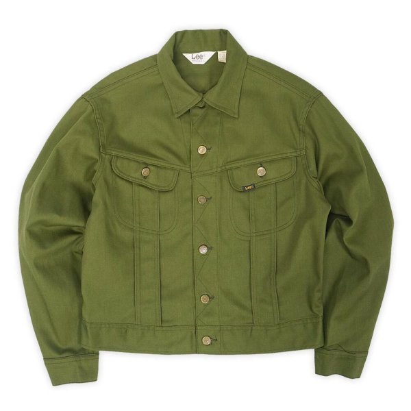 画像1: 70's Lee 220-1031 ツイルトラッカージャケット "OLIVE / DEADSTOCK" (1)