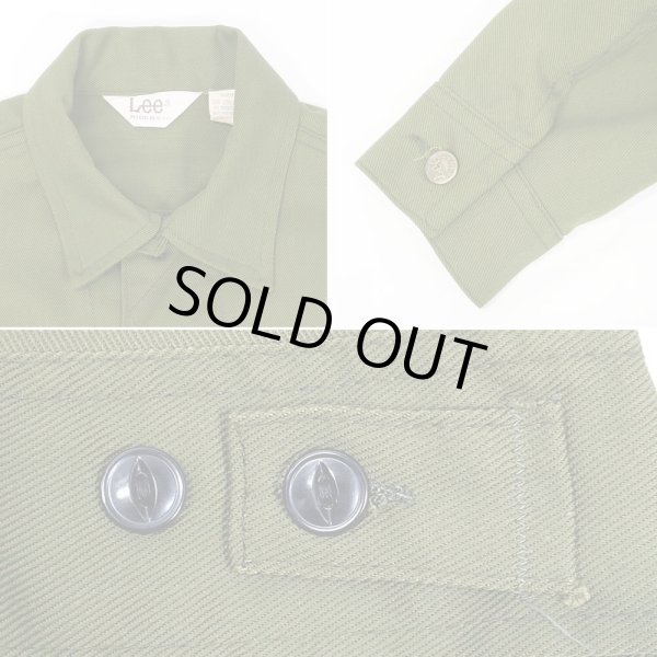 画像4: 70's Lee 220-1031 ツイルトラッカージャケット "OLIVE / DEADSTOCK" (4)