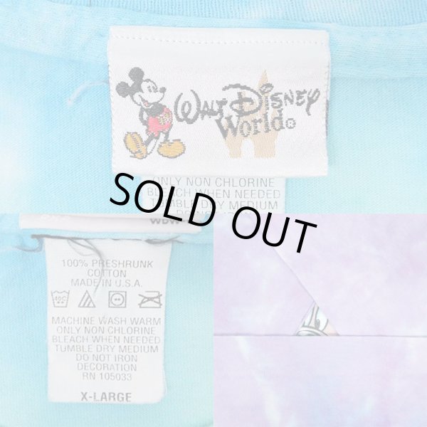 画像3: 90's Disney タイダイ染めTシャツ "Splash Mountain / MADE IN USA" (3)