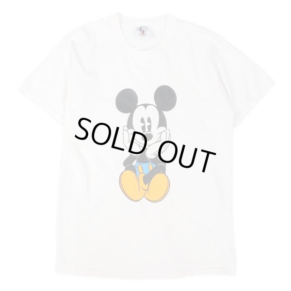 画像1: 90's MICKEY MOUSE 両面プリントTシャツ “青パン” (1)