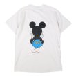 画像2: 90's MICKEY MOUSE 両面プリントTシャツ “青パン” (2)