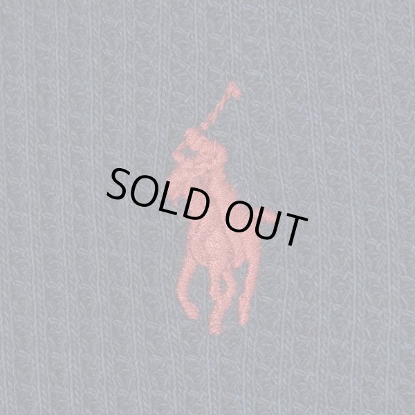 画像3: 00's Polo Ralph Lauren ワッフルフーディーカットソー (3)