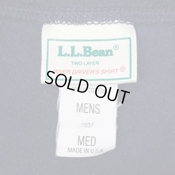 画像2: 80's L.L.Bean ヘンリーネックカットソー "RIVER DRIVER'S SHIRT / MADE IN USA" (2)