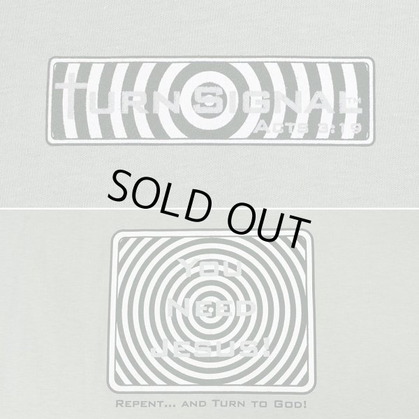 画像3: 90's TURN SIGNAL ACTS 3:19 両面プリントTシャツ "DEADSTOCK / Olive" (3)