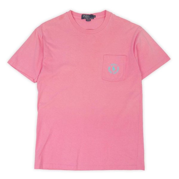 画像1: 90's Polo Ralph Lauren ポケットTシャツ “MADE IN USA” (1)