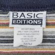 画像2: 90's BASIC EDITIONS マルチボーダーTシャツ (2)