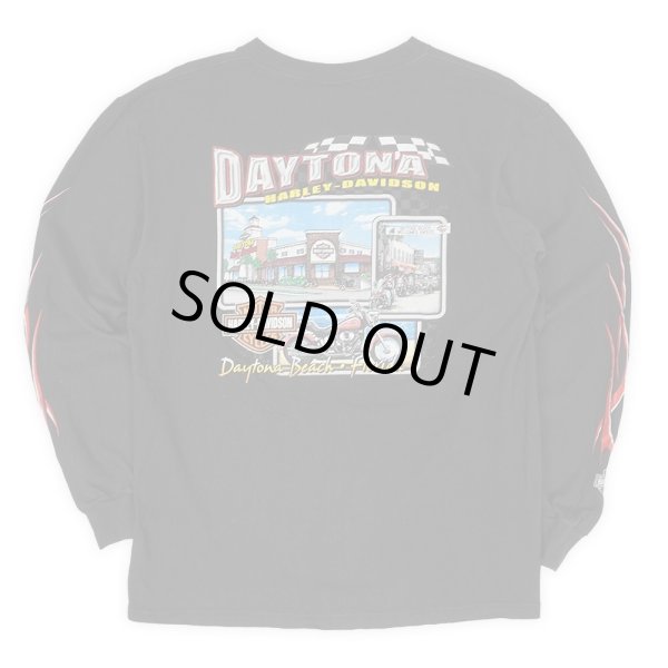 画像2: 00's HARLEY-DAVIDSON L/S 両面プリントTシャツ "MADE IN USA" (2)