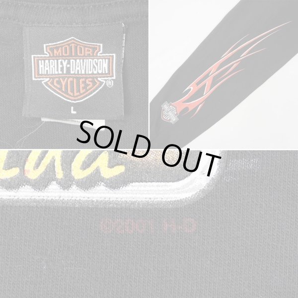 画像3: 00's HARLEY-DAVIDSON L/S 両面プリントTシャツ "MADE IN USA" (3)