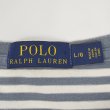 画像2: 00's Polo Ralph Lauren ボーダー ポケットTシャツ "Blue Gray×White" (2)