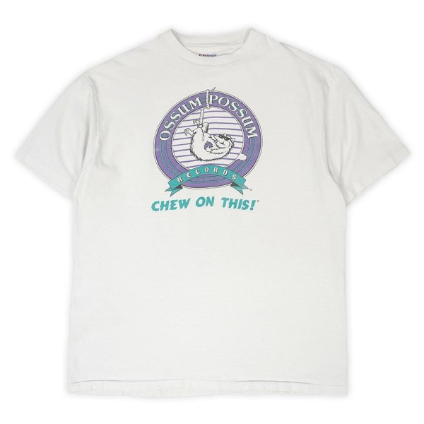 画像1: 90's Ossum Possum Records 両面プリントTシャツ "MADE IN USA" (1)