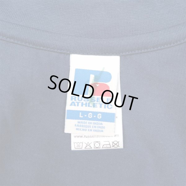 画像2: 00's Russell ロゴプリントTシャツ (2)