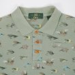画像3: 90's ORVIS 総柄 ポロシャツ (3)