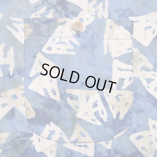 画像4: 90's ORVIS 総柄 オープンカラーシャツ (4)