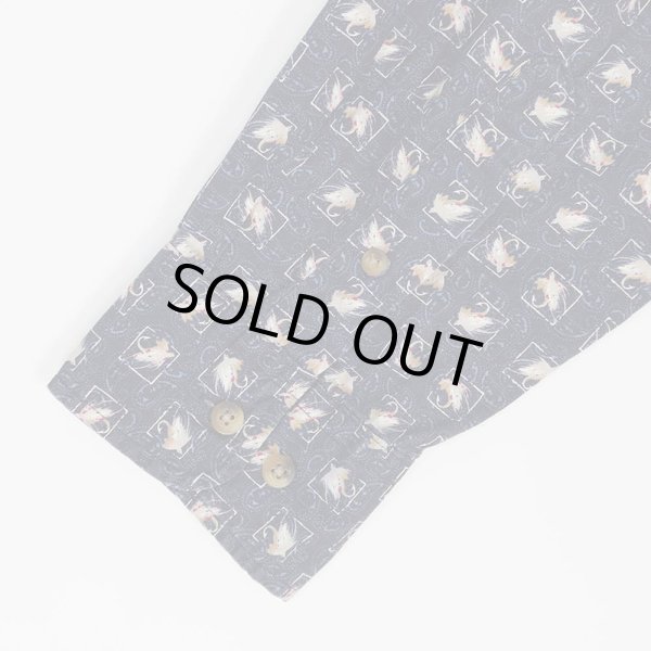 画像5: 00's Munsingwear 総柄 ボタンダウンシャツ (5)