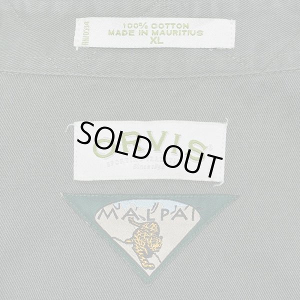 画像2: 90-00's ORVIS ハーフスナップ コットンプルオーバーシャツ "MALPAI" (2)