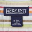 画像2: 90-00's LANDS' END S/S シアサッカーボタンダウンシャツ (2)
