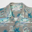 画像3: Early 00's Columbia 総柄 オープンカラーシャツ "RAYON×LINEN" (3)