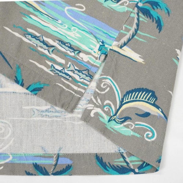 画像5: Early 00's Columbia 総柄 オープンカラーシャツ "RAYON×LINEN" (5)