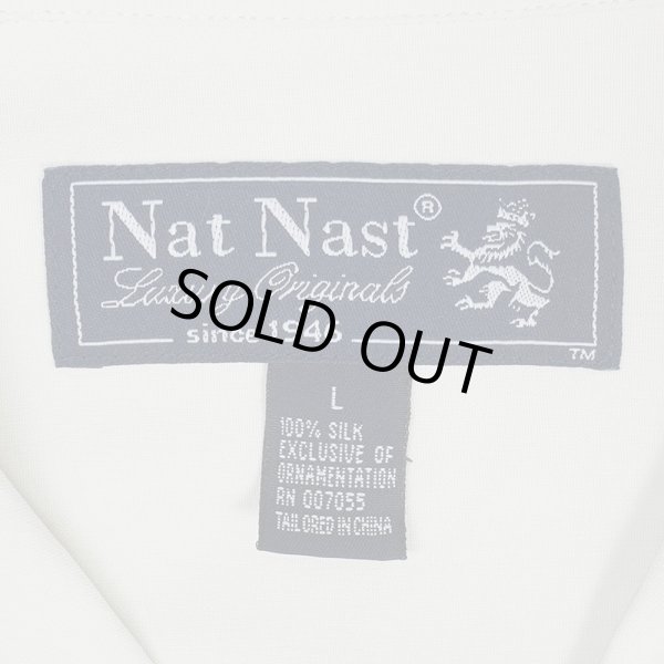 画像2: 90's Nat Nast オープンカラー シルクシャツ "DEADSTOCK" (2)