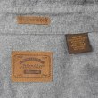 画像2: Late 90's ST JOHN'S BAY シャモアクロス ワークシャツ "GRAY" (2)