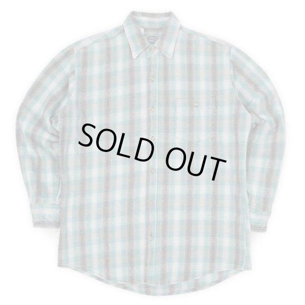 画像1: 90's WEEDS ヘビーネルシャツ "Ombre Plaid" (1)