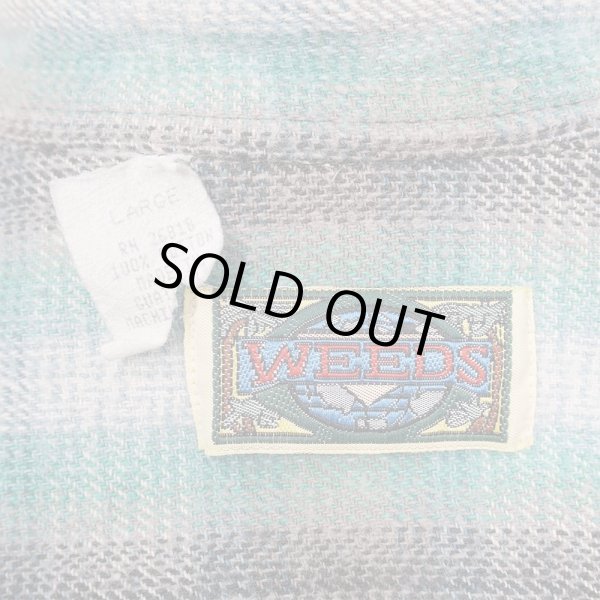 画像2: 90's WEEDS ヘビーネルシャツ "Ombre Plaid" (2)