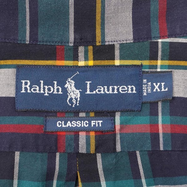 画像2: 90's Polo Ralph Lauren ボタンダウンシャツ "CLASSIC FIT" (2)